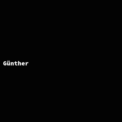 Hersteller: Günther