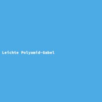 Leichte Polyamid-Gabel