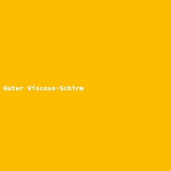 Guter Viscose-Schirm