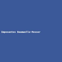 Imposantes Baumwolle-Messer