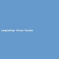 Langlebige Eisen-Tasche