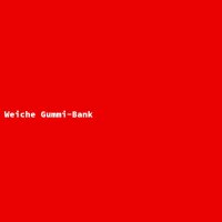 Weiche Gummi-Bank