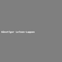 Günstiger Leinen-Lappen