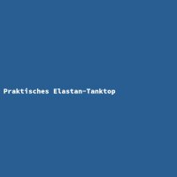 Praktisches Elastan-Tanktop
